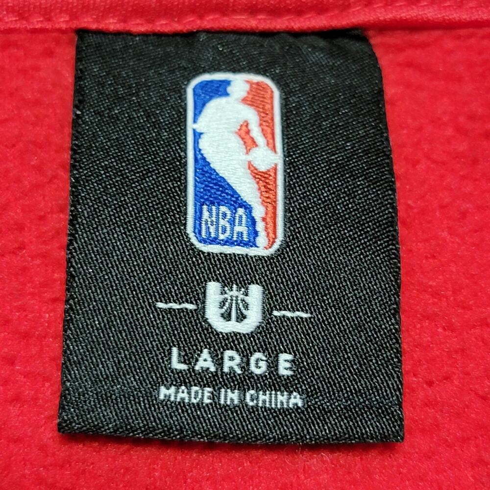 UNK x NBA Red LS Unisex Hoodie Houston Rockets - Size Large - Picture 6 of 7